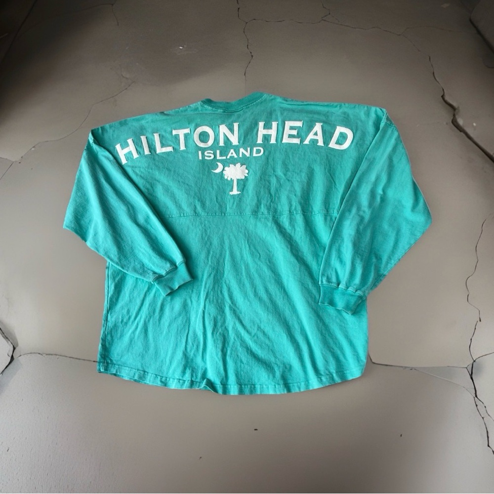 Hilton Head Island South Carolina Size X-Large Spirit Jersey Long Sleeve Shirt.